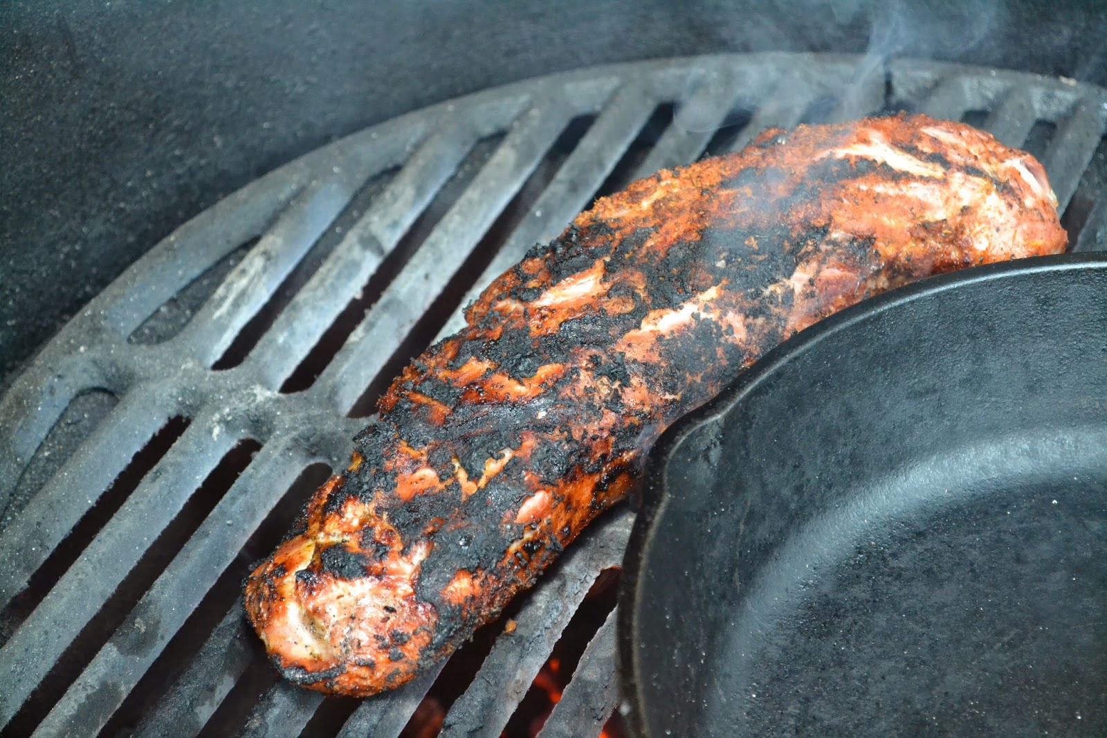 Weekend Food Project Pork Tenderloin on the Big Green Egg