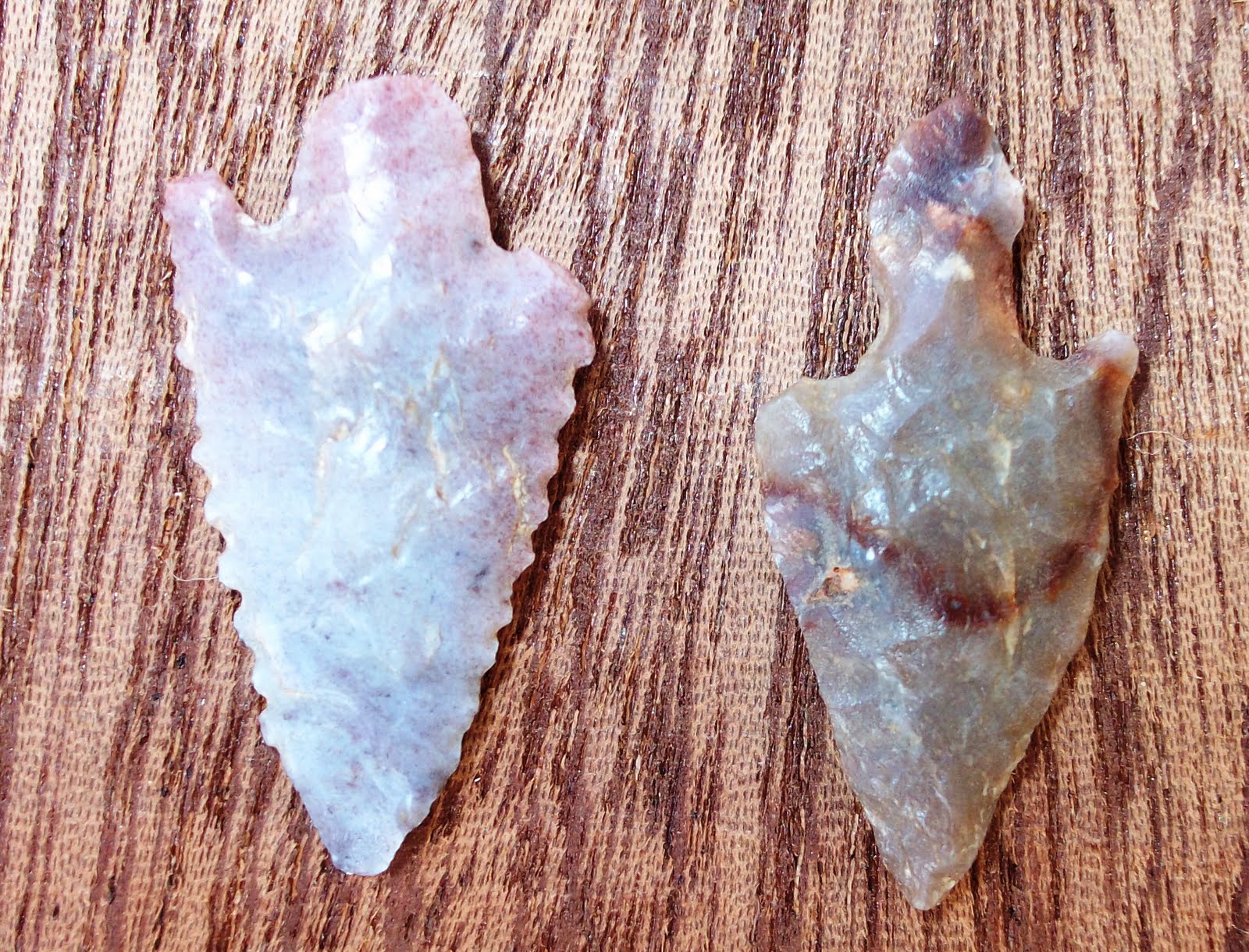 Pontas de Seta em Silex - Mineral Pedra