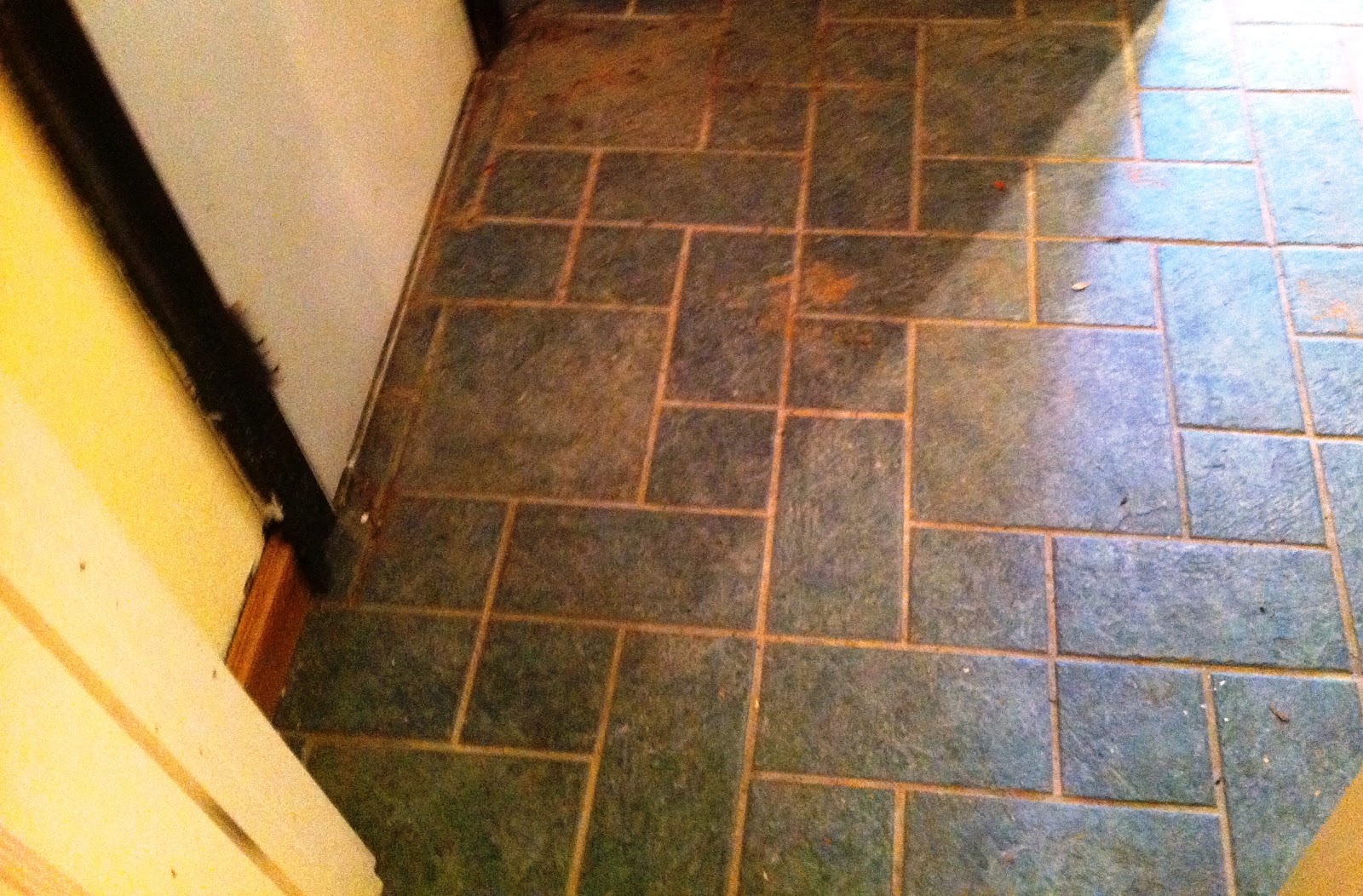 Decorella Affordable Do It Yourself Tile Floor Makeover
