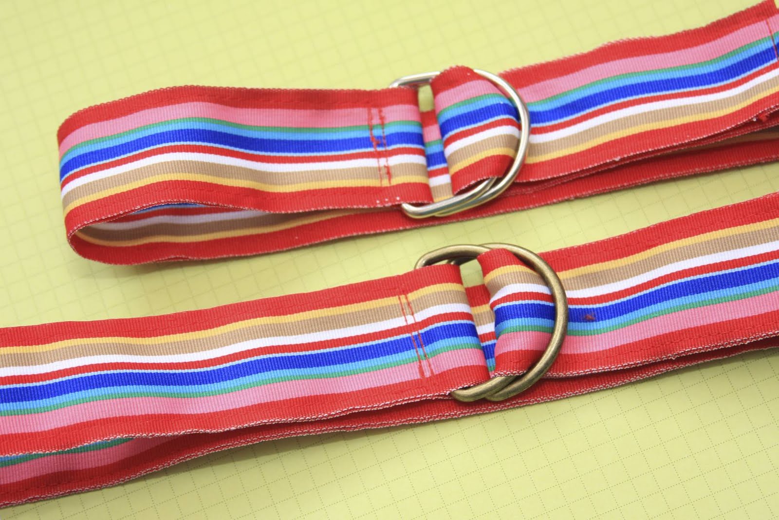 grosgrain ribbon belt a tutorial