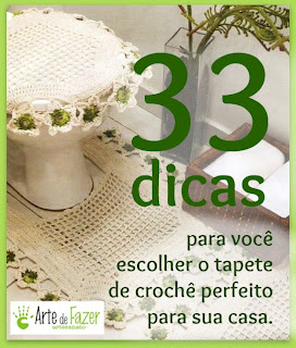 33 dicas de tapetes de crochê 33 dicas de tapetes de crochê