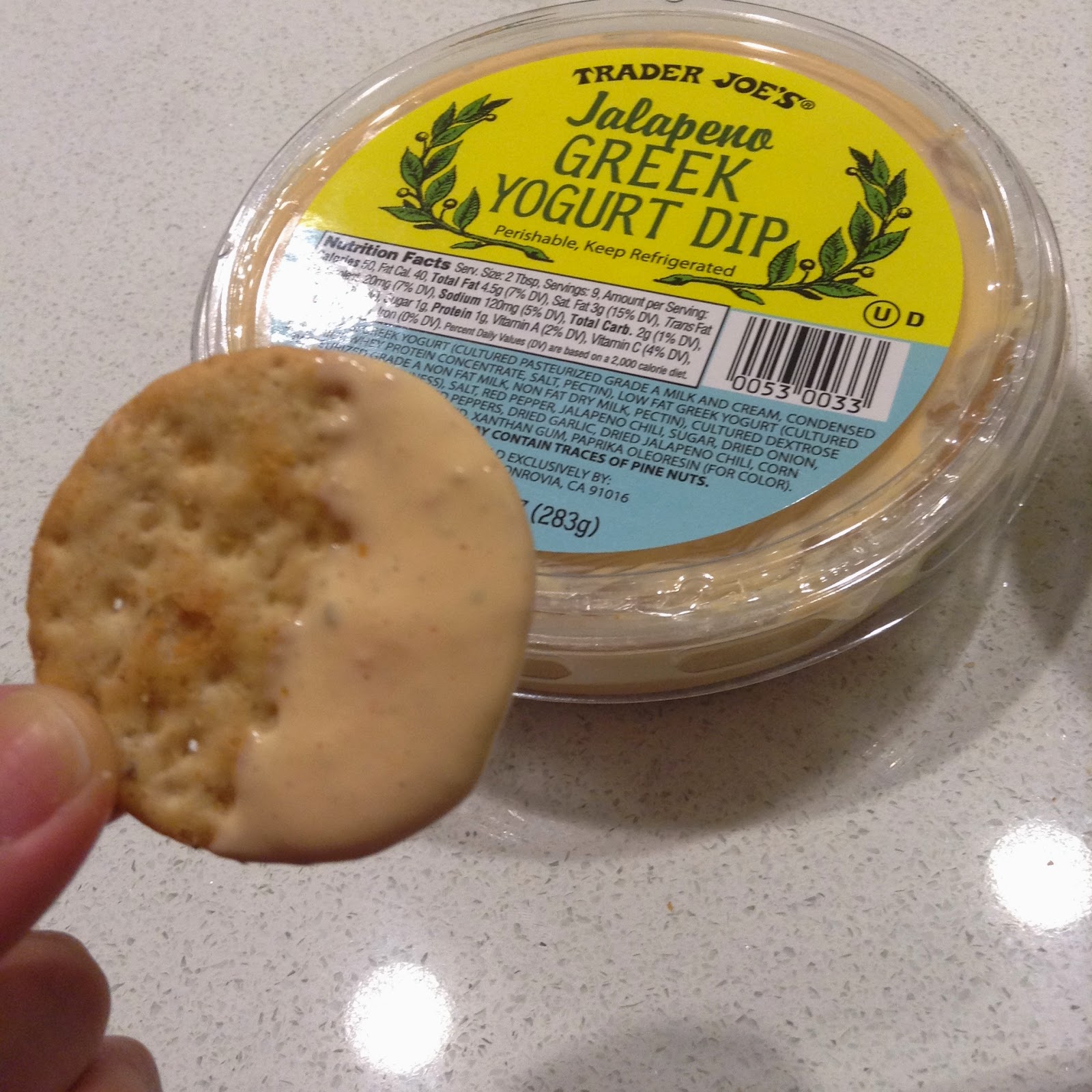 Trader Joe's Jalapeño Greek Yogurt Dip