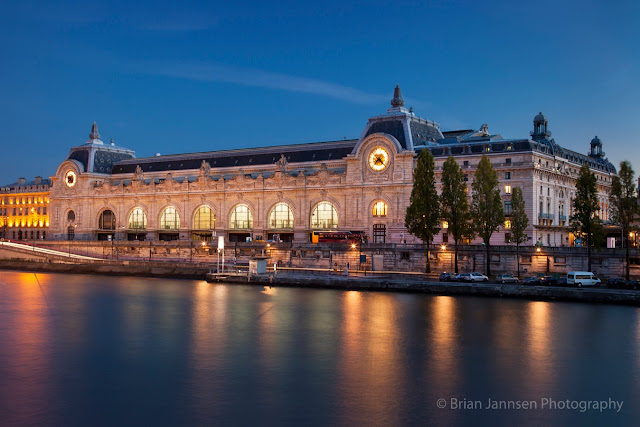 Formerly the Gare d'Orsay railway station, the Musée d'Orsay is the home to French Impressionism.