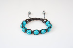 Wholesale Blue Shamball Bracelet