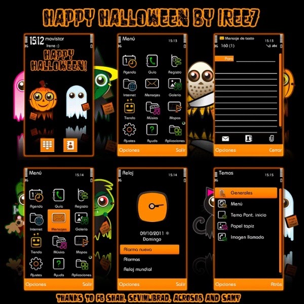 Happy Halloween Theme By Iree7