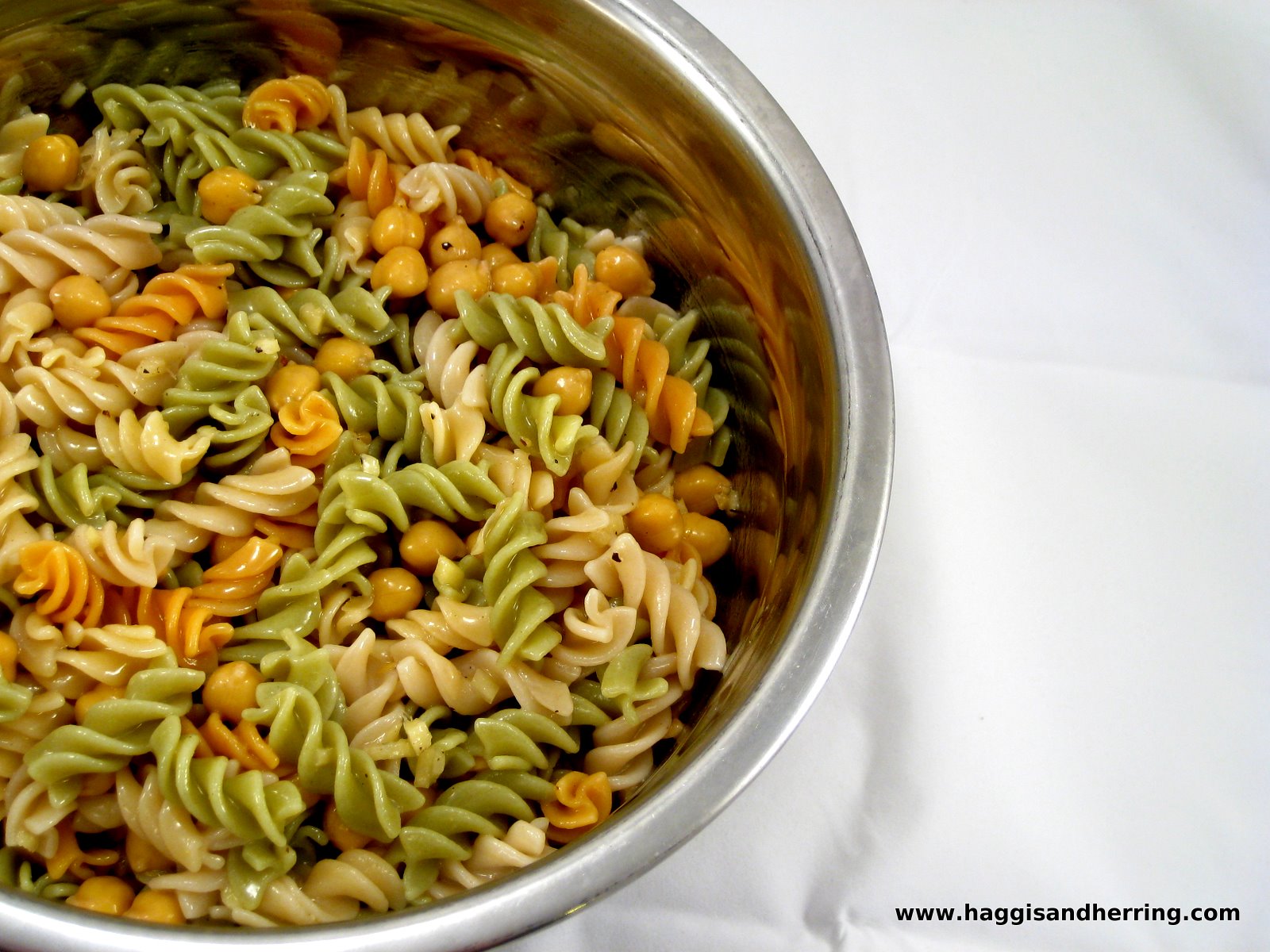 Recipes by the Haggis and the Herring Chickpea and Rice Pasta Salad