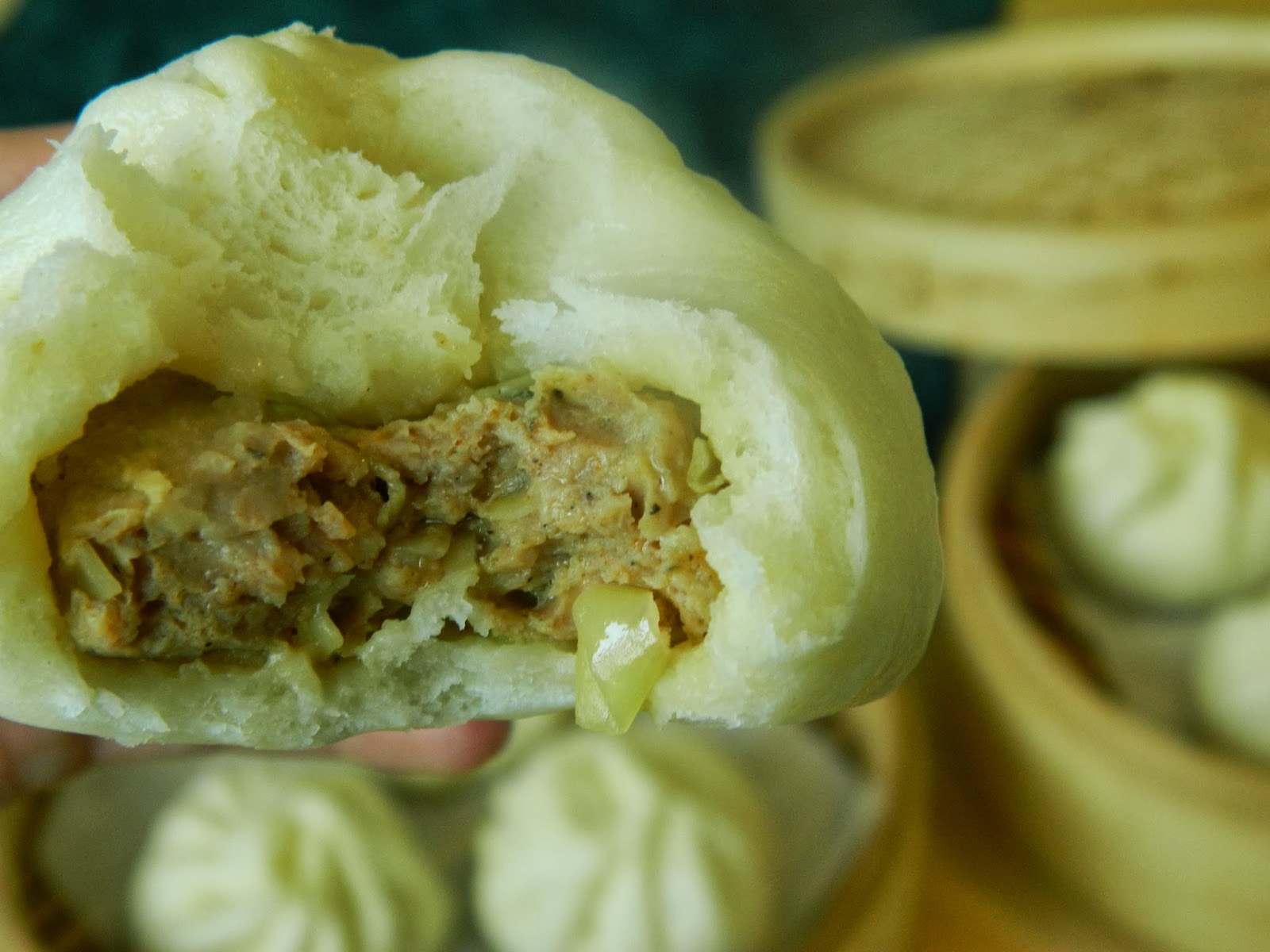 A Taste Of the Regions of China: 包子Bao zi-Steamed Bread with Cabbage ...