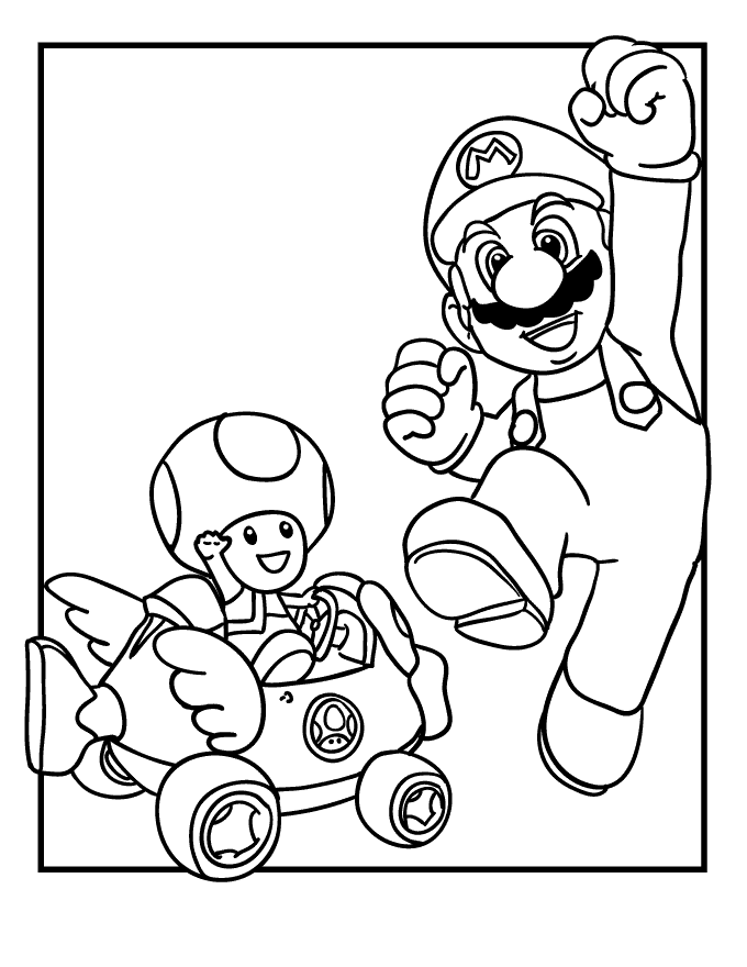 Super Mario Coloring Pages ~ Free Printable Coloring Pages - Cool