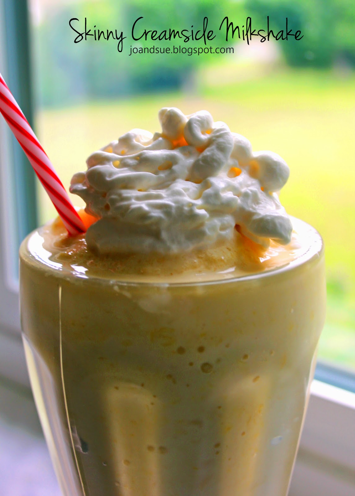 Jo and Sue Skinny Creamsicle Milkshake