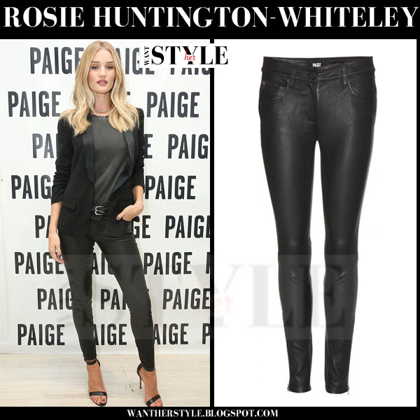 paige leather jeans