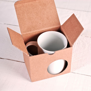 boîte en carton pour des tasses et mugs, selfpackaging, self packaging, selfpacking