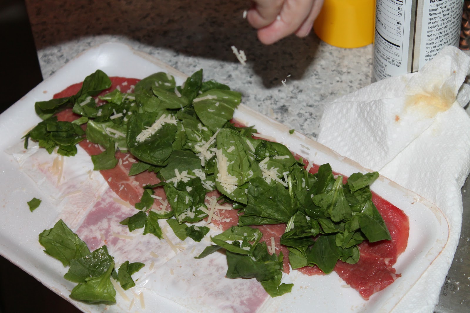 Grace, Lace and Pearls 220 Calorie Flank Steak Wraps!