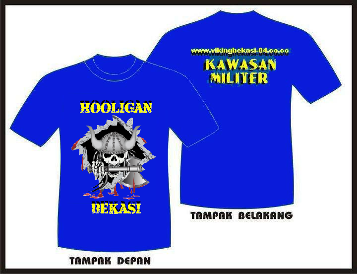 NEW Design Kaos Viking 04 Bekasi - Persib Bandung Fans Clubs