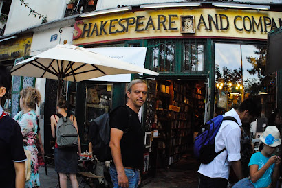 2012 August - Shakespeare and CO bookstore in Paris