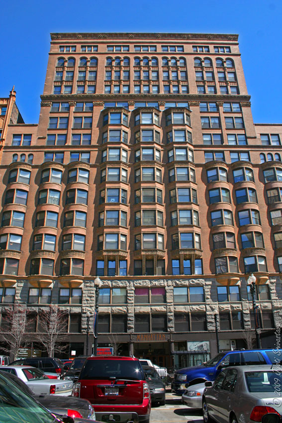 chicago architecture cityscape s dearborn street manhattan