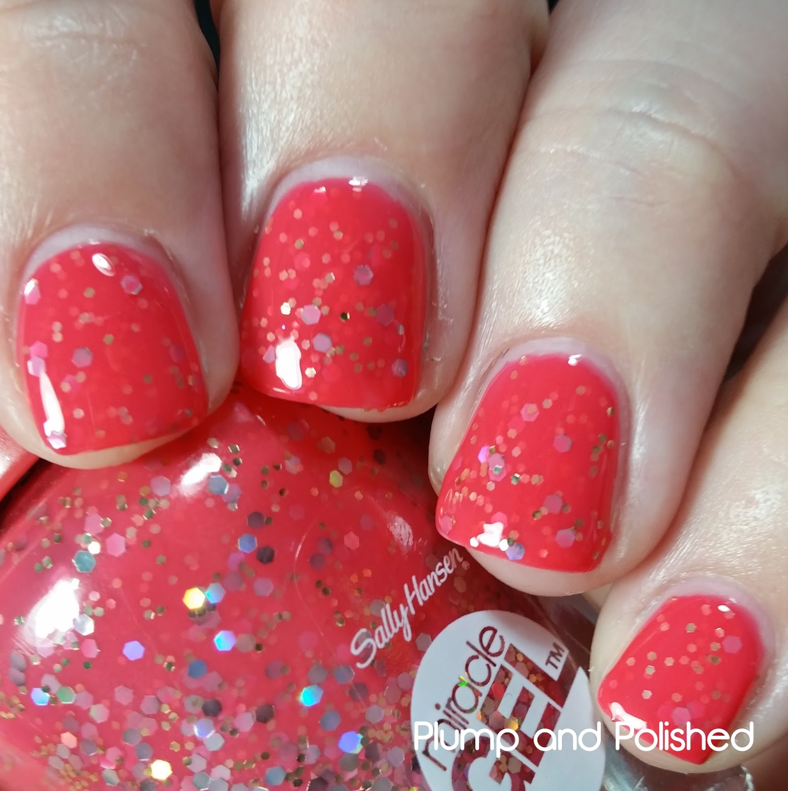Plump and Polished Sally Hansen Miracle Gel Polish
