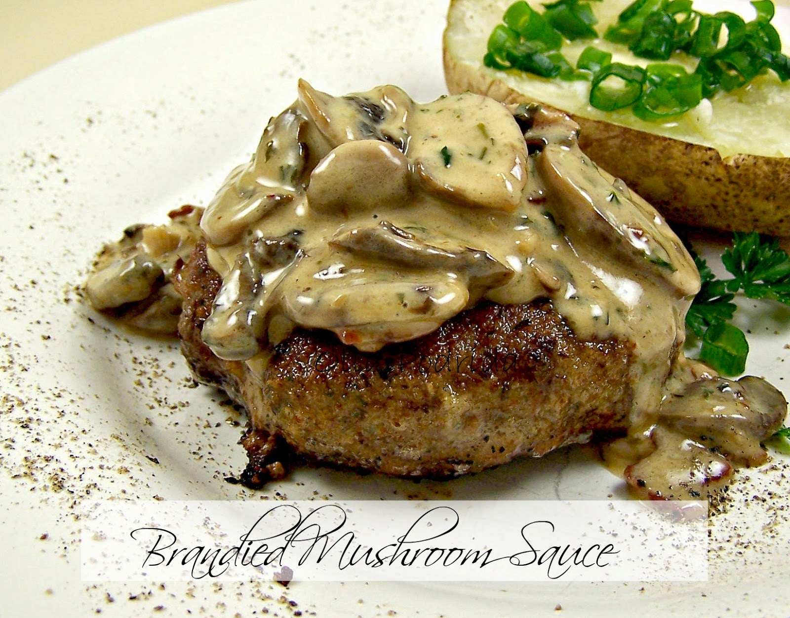 OllaPodrida Brandied Mushroom Sauce