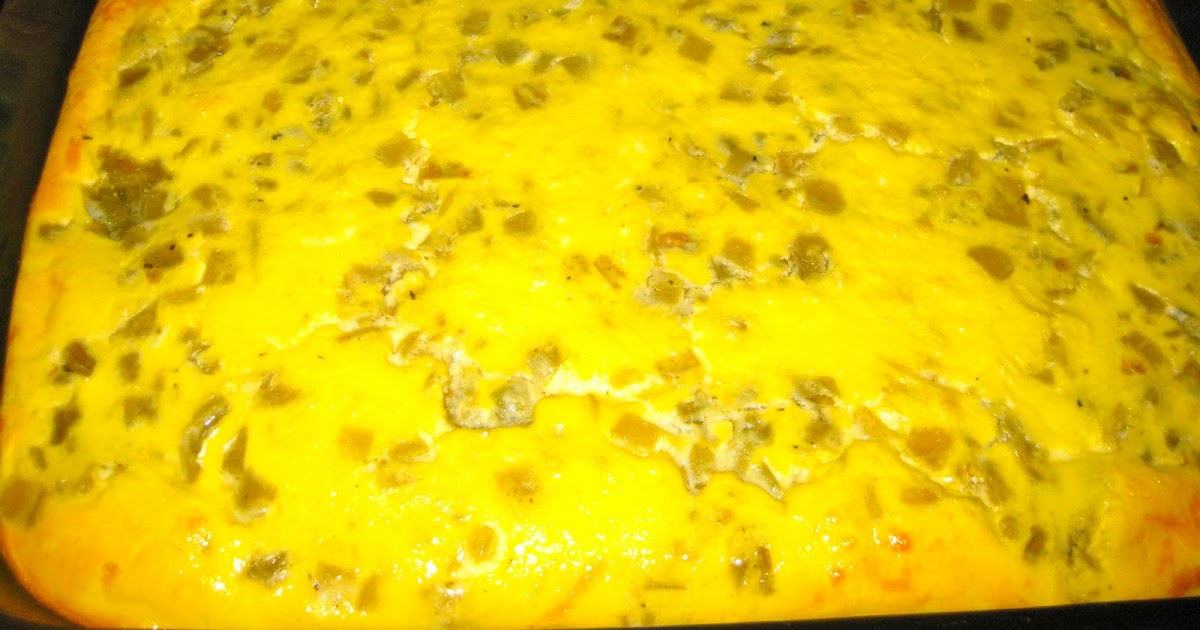 the frugal vegetarian Green Chile Souffle