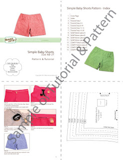 shorts pattern sample