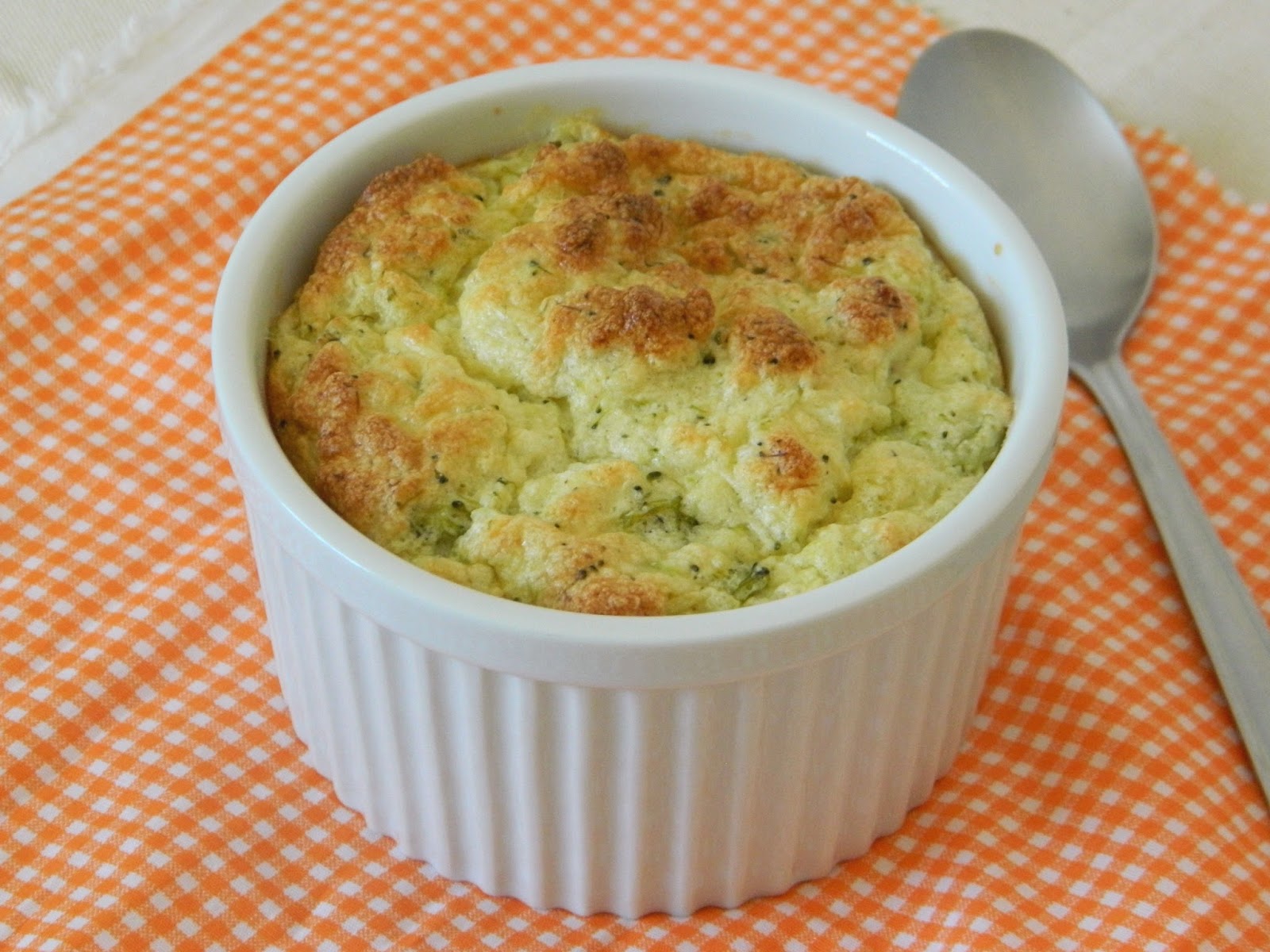 No calor da cozinha Suflê de couve flor com brócolis