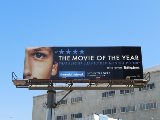 Social Network review billboard