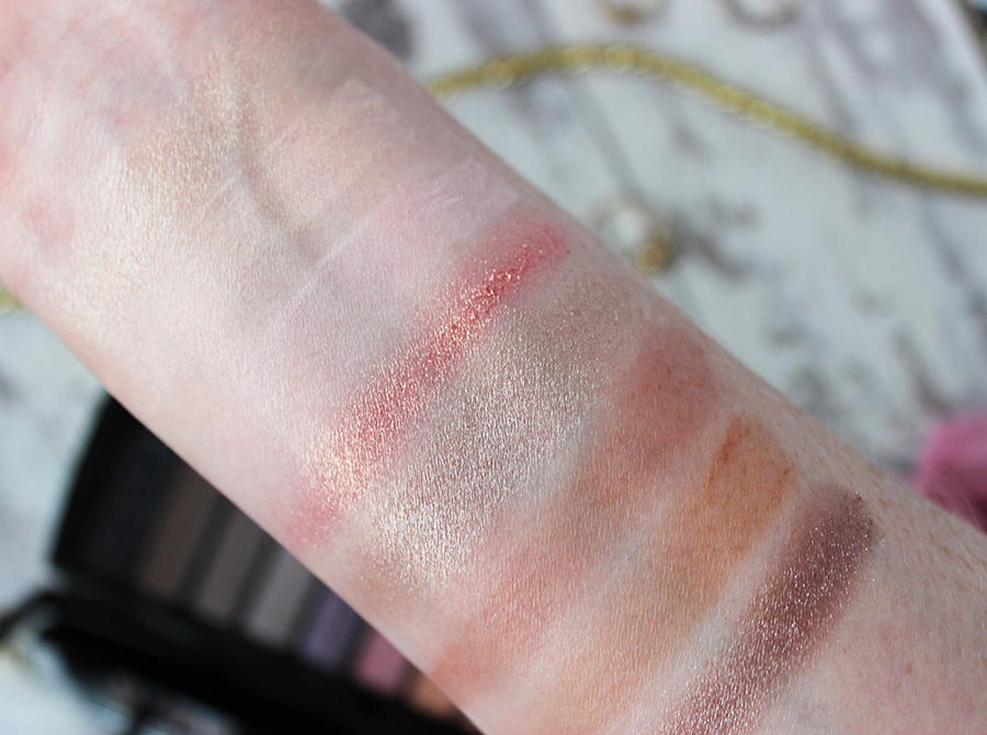 Lancome Audacity in Paris eye shadow palette review anf swatches