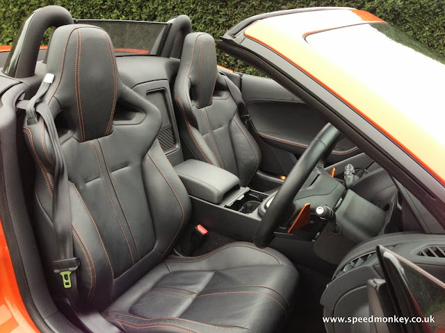 2013 Jaguar F-Type V6 S interior