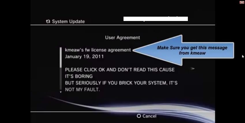how to make custom firmware ps3