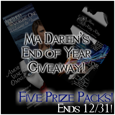 Mia Darien’s End of Year Giveaway‏ (US/INT)