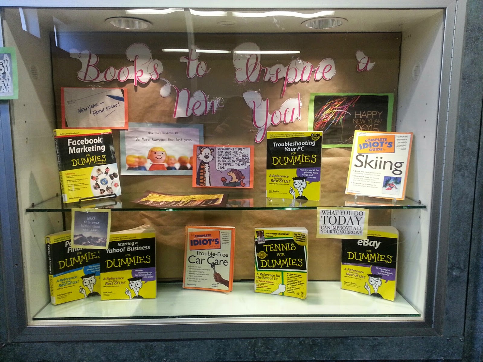 Oberlin Public Library Displays January Displays