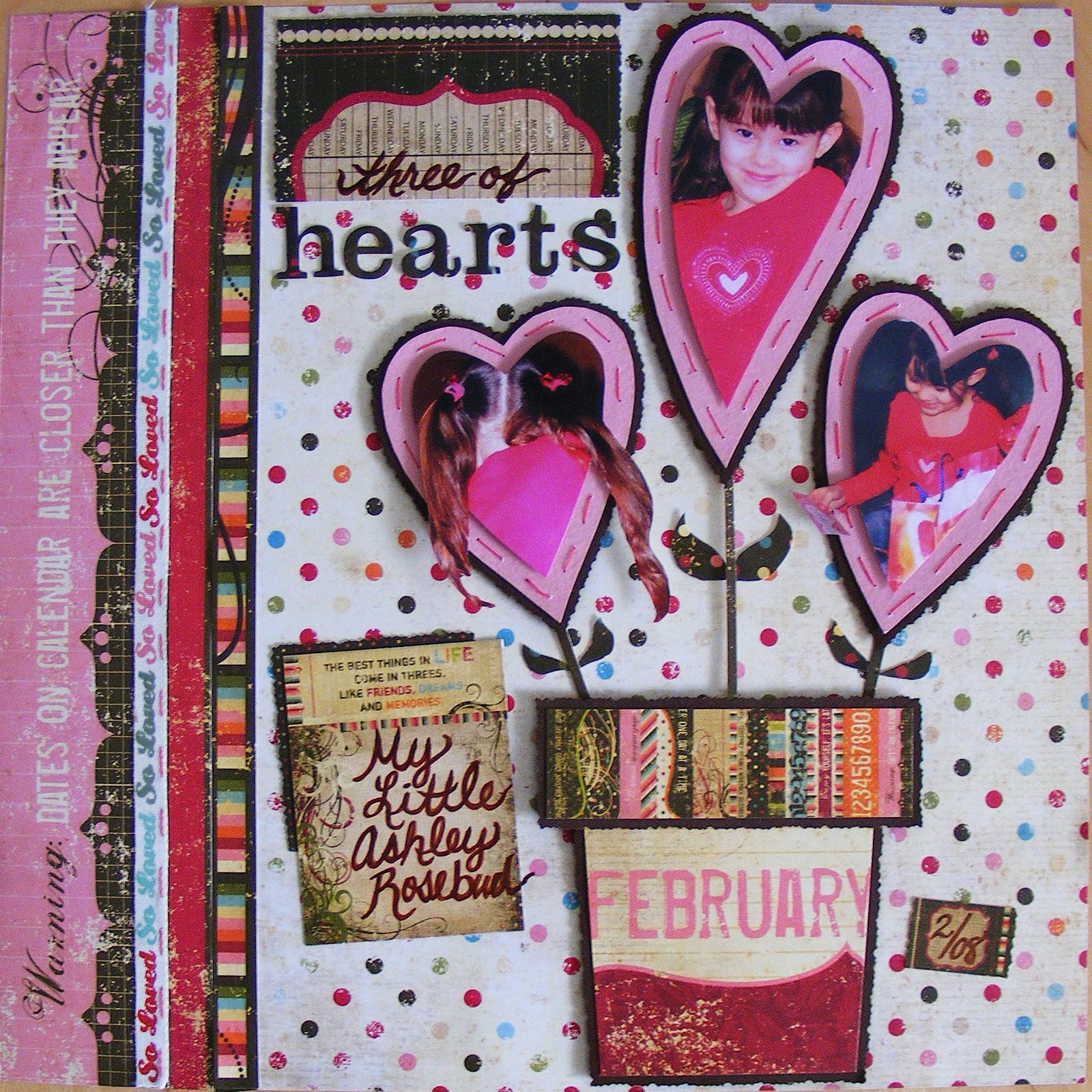 Snap & Scrap Celebrating Valentine's Day With 4 Scrapbook Layouts & a