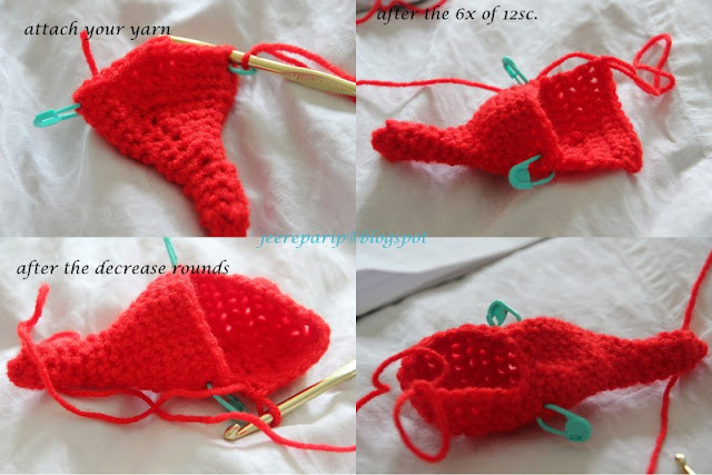 learning to write: Tutorial for the chili/elf crochet baby ...