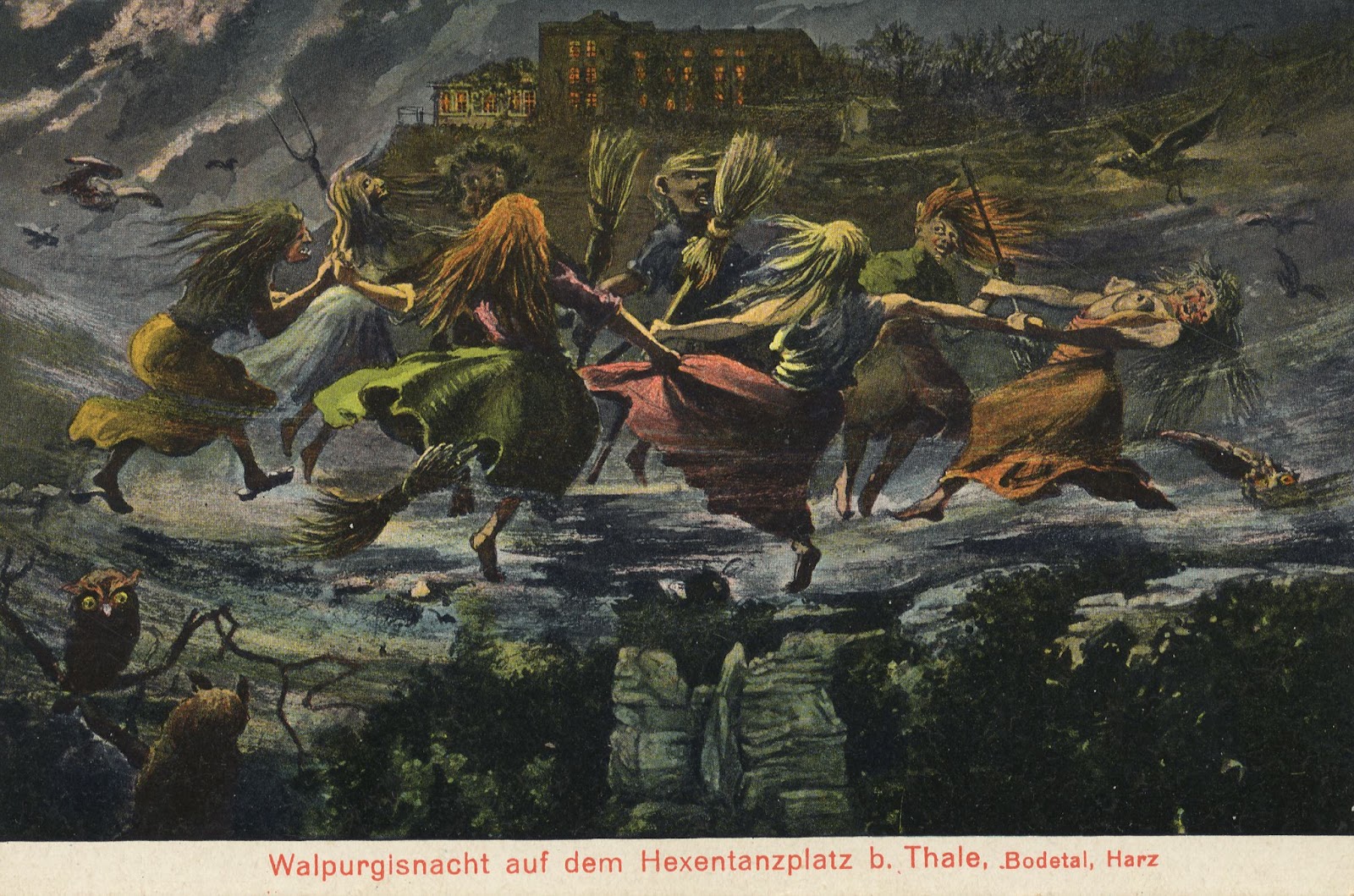 Elisandre - L'Oeuvre au Noir: C'est la nuit de Walpurgis ! Walpurgis Nacht !