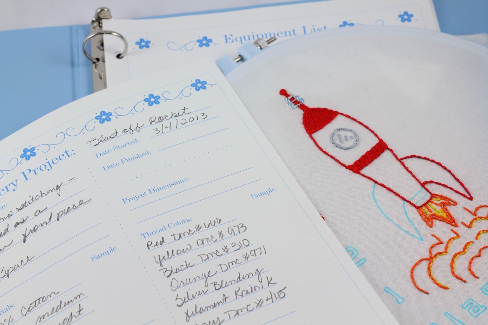 big B Organization Embroidery Journal