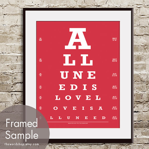 Custom Eye Chart