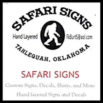 Safari Signs