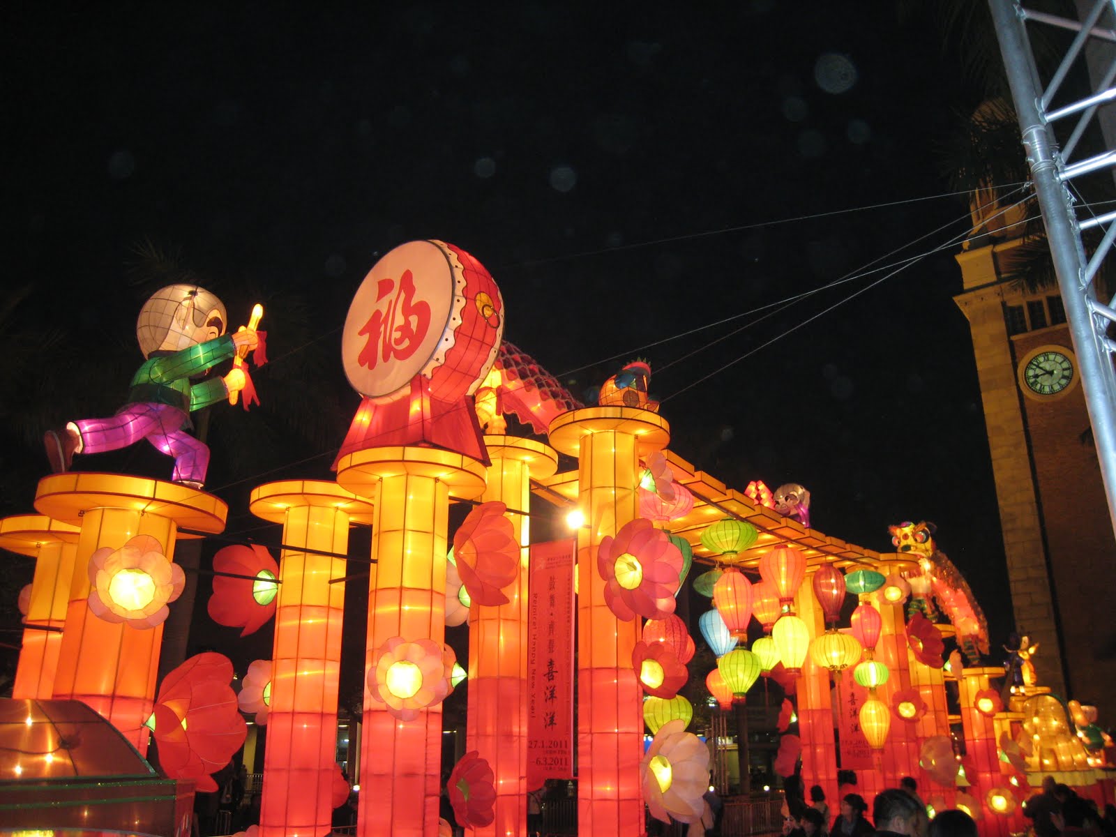 Wright Around the World: chinese new year fireworks, hk