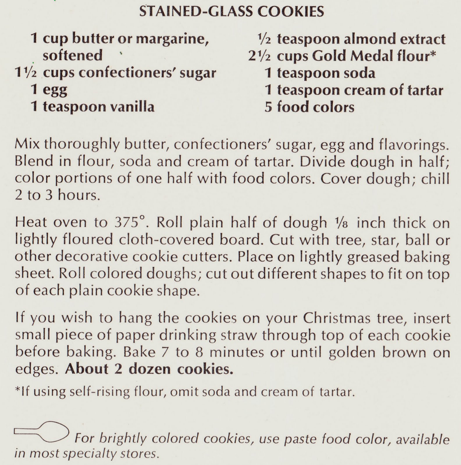 decorative recipe cards