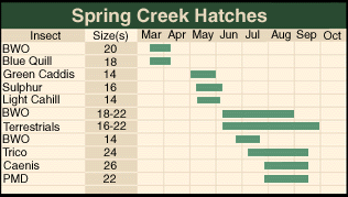 Penns Creek Pa Hatch Chart