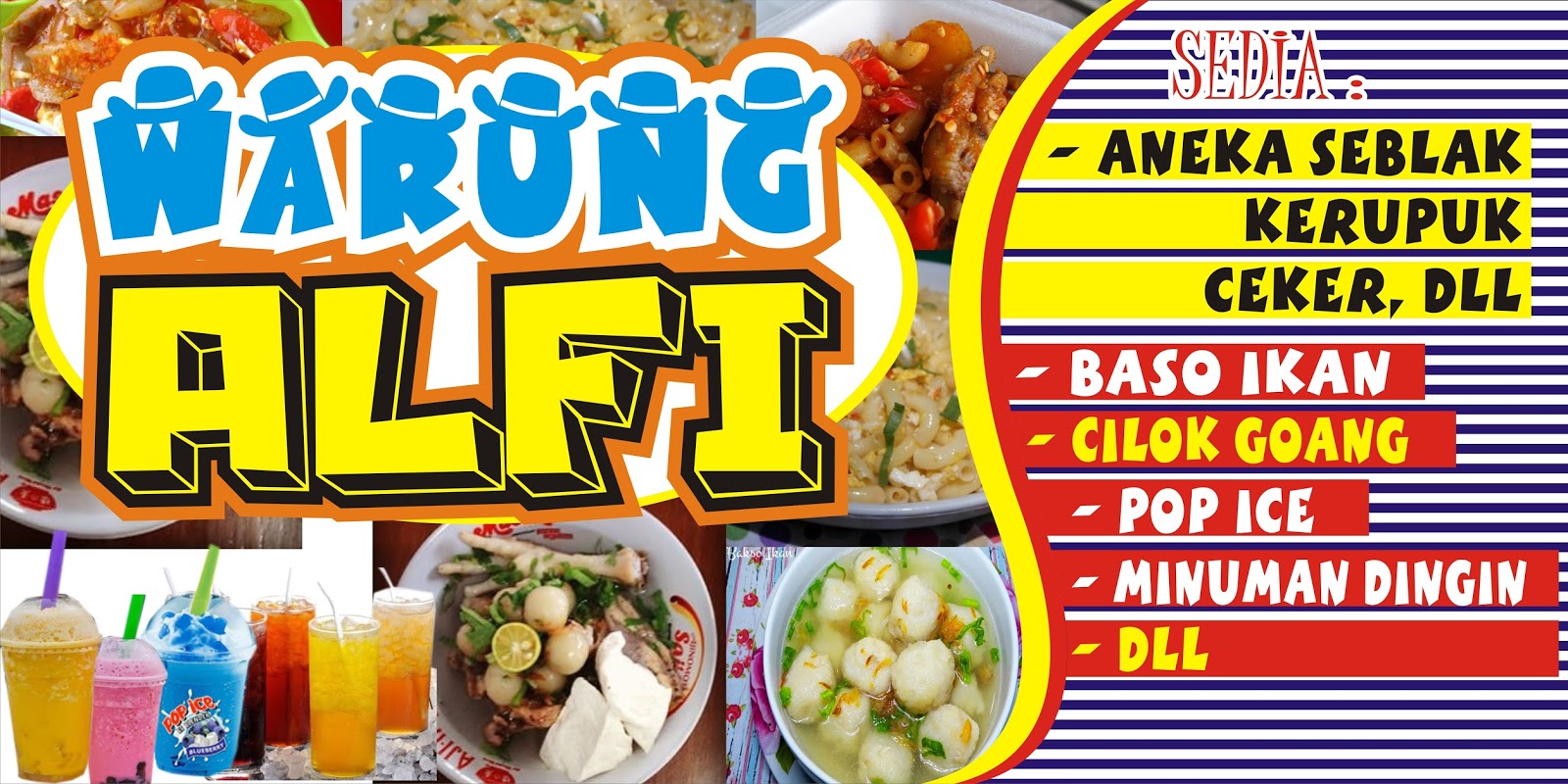 Download Contoh Spanduk Aneka Makanan Cdr Karyaku Download Contoh Spanduk Aneka Makanan Cdr Karyaku