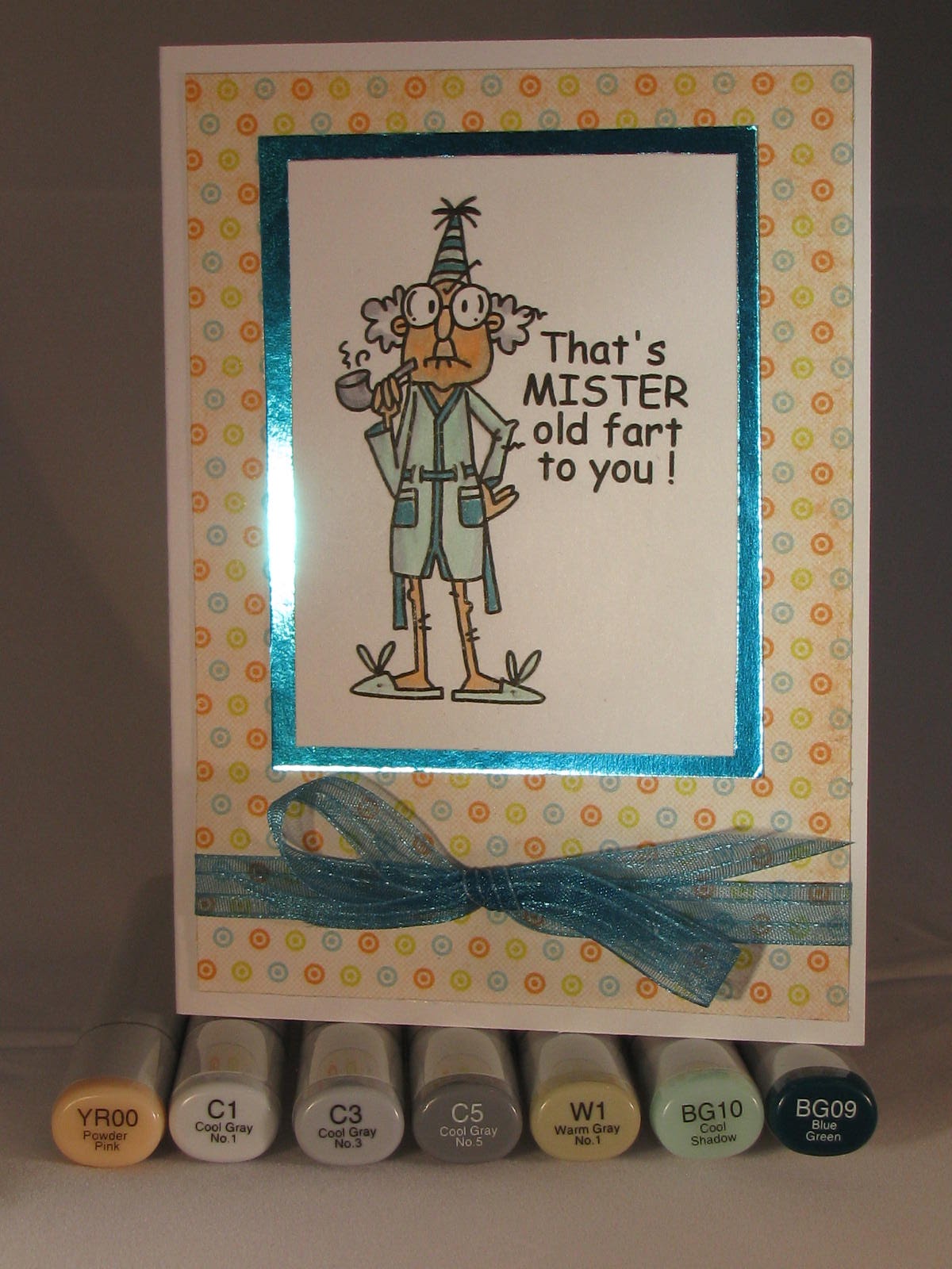 Kathy's Krafts: Gus - Mister Old Fart Birthday Card1200 x 1600