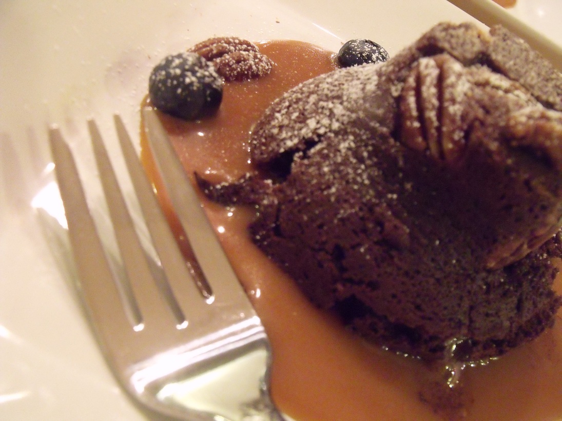 ...in the mix Caramel Pecan Lava Cake