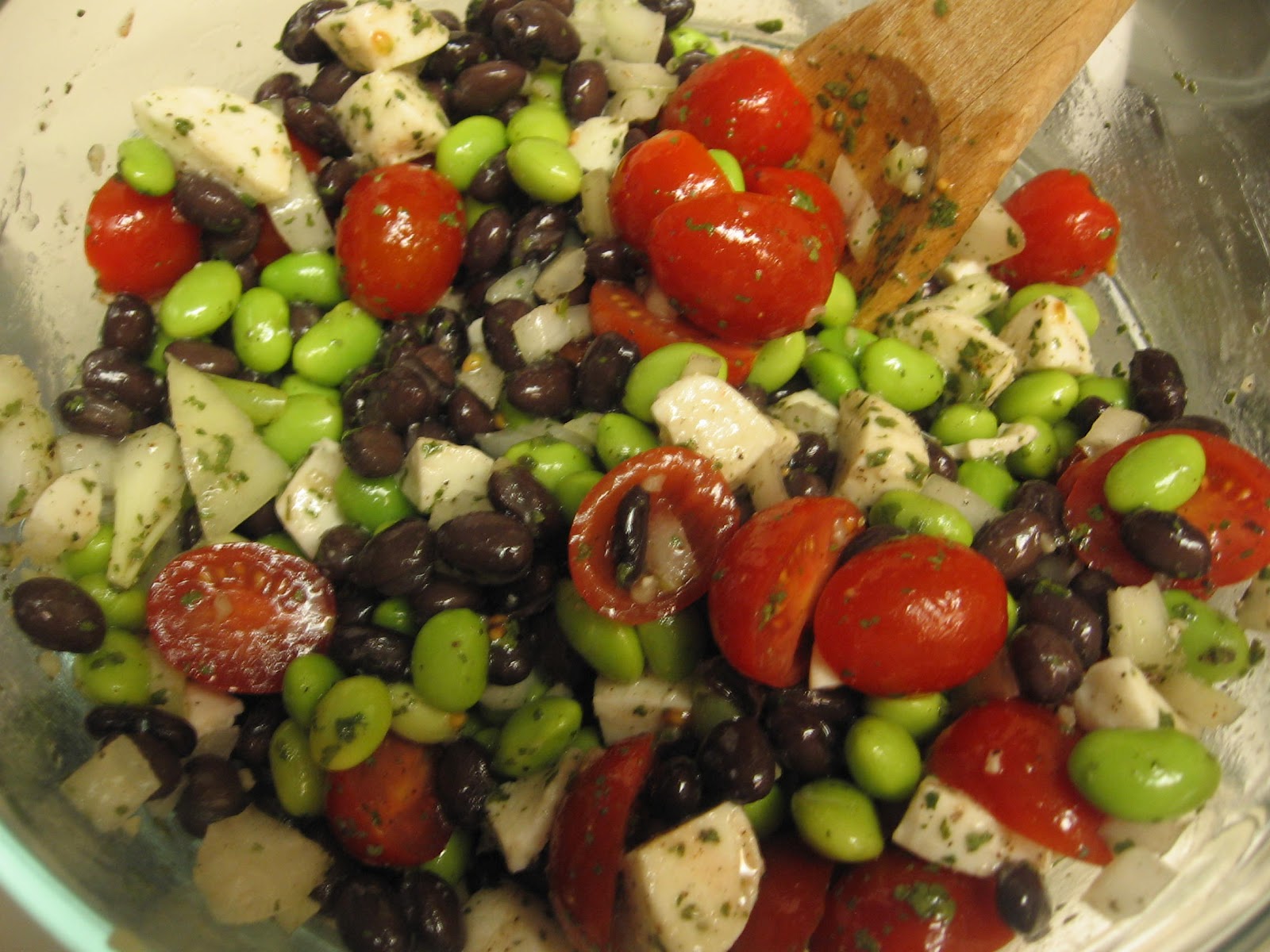 BS Cooks Black Bean & Edamame Salad