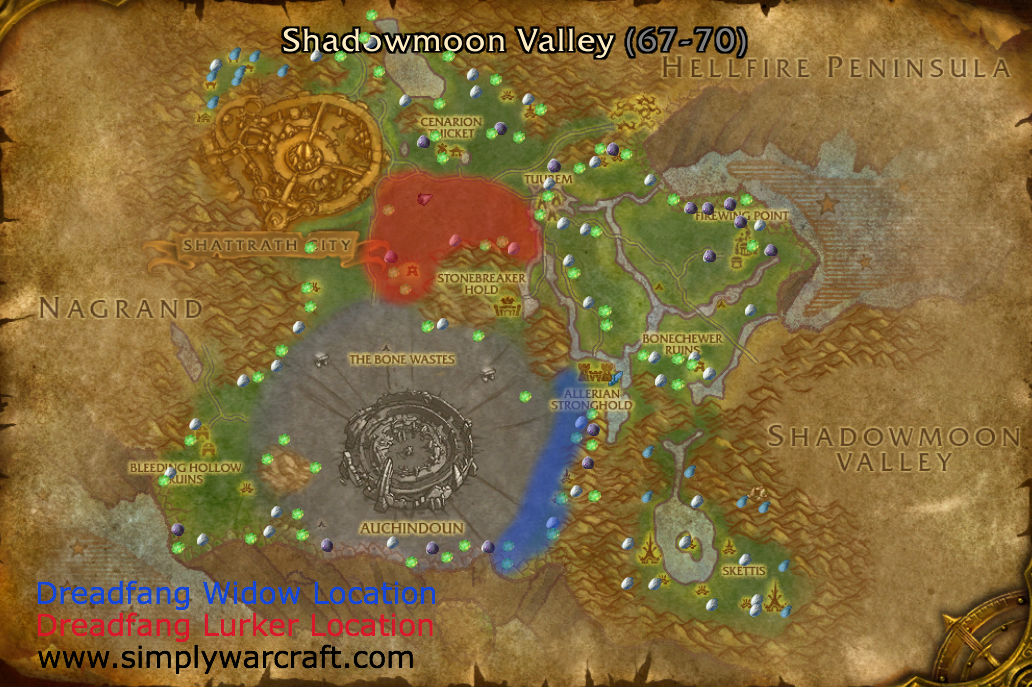 Simply Warcraft Farming Netherweb Spider Silk