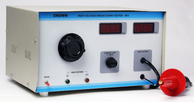 High Voltage Breakdown Tester Crown Electronic Systems