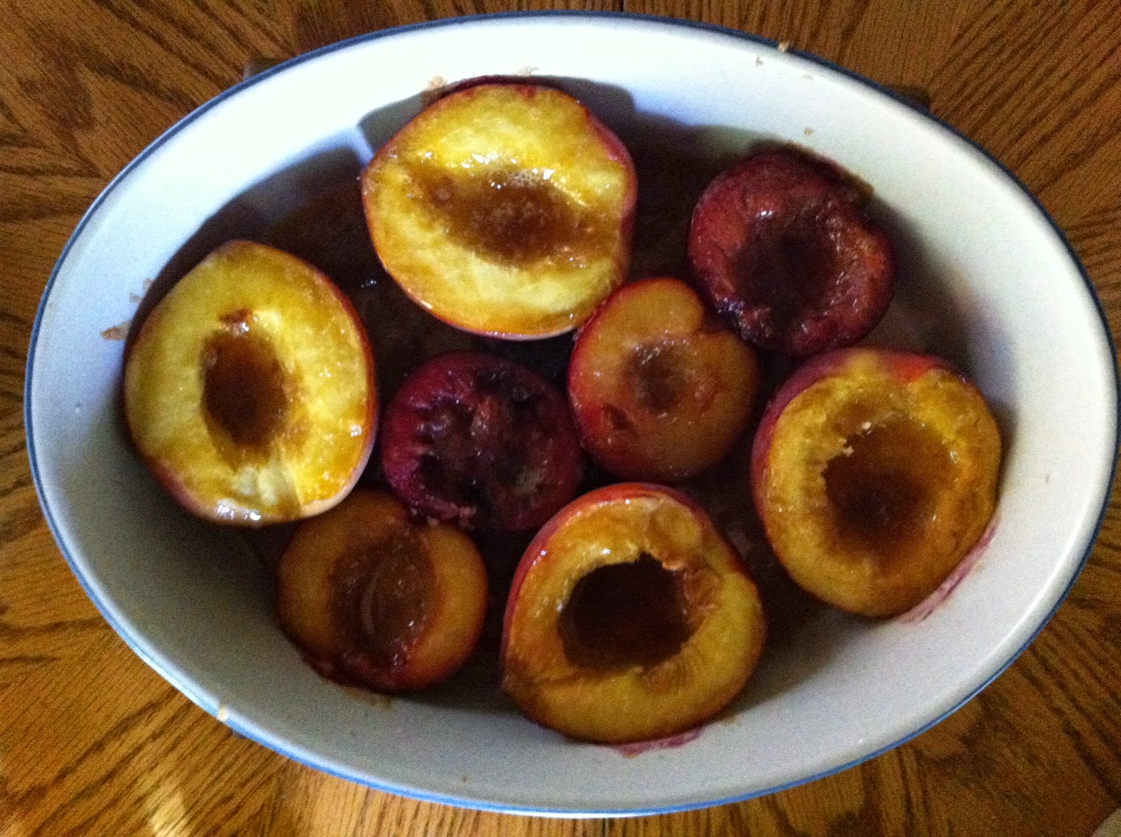 Yumzamillion Baked Peaches and Plums