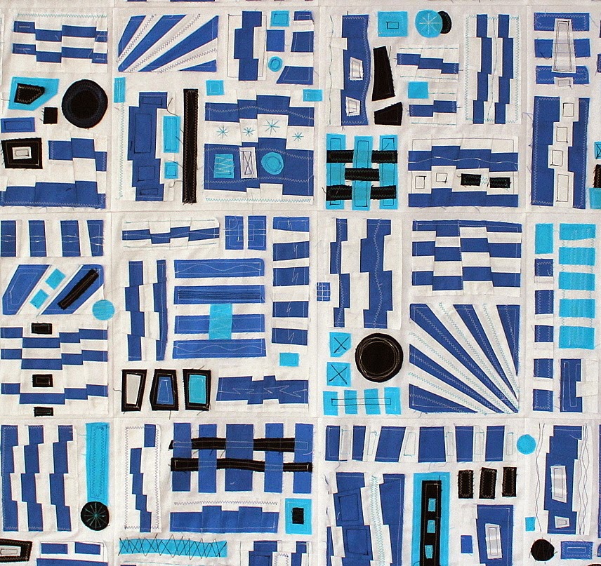 Selvage Blog Graffiti Quilt Almost Finished!