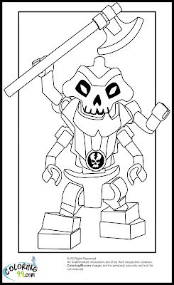 LEGO Ninjago Coloring Pages