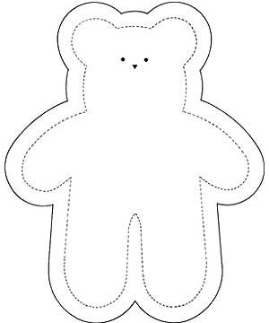 Influential image for printable teddy bear pattern Juicy image throughout printable teddy bear pattern