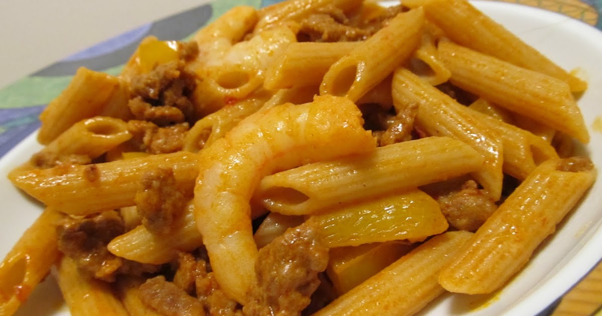 Jenn's Food Journey Chorizo Chipotle Pasta